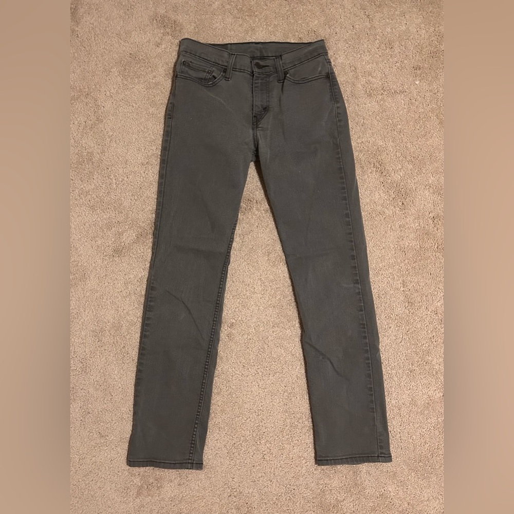 Levi's Men's Charcoal Slim Jeans - Picture 3 of 3
